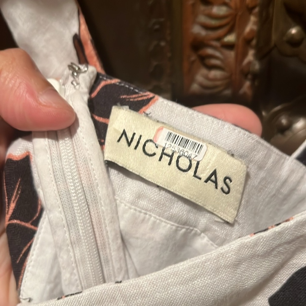 Nicholas linen maxi with pockets - Picture 2 of 4